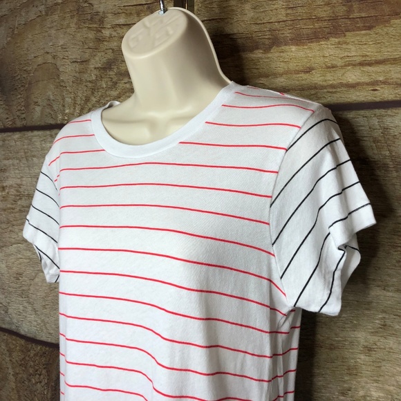 WildFox Womens Size S  Stripe Tee Shirt New - Picture 2 of 6